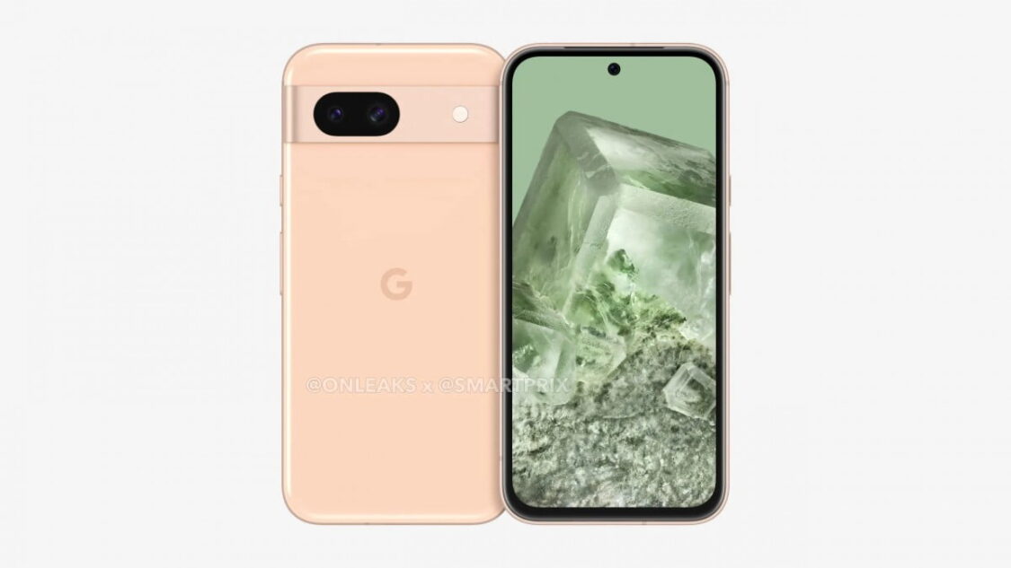 Så här ser Google Pixel 8A ut