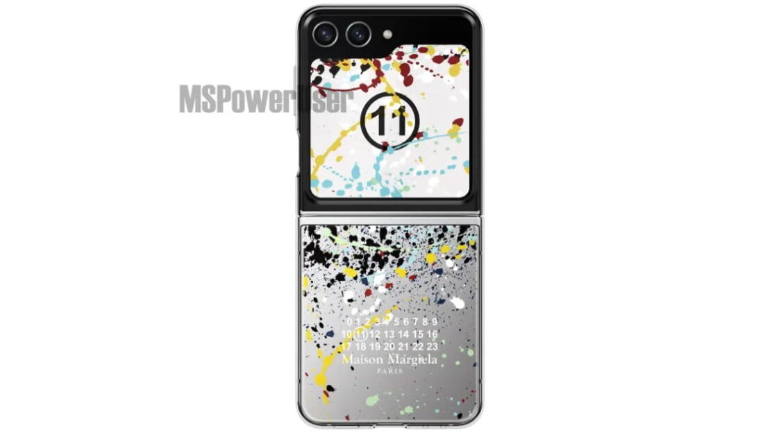 Samsung Galaxy Z Flip 5 Maison Margiela edition läcker