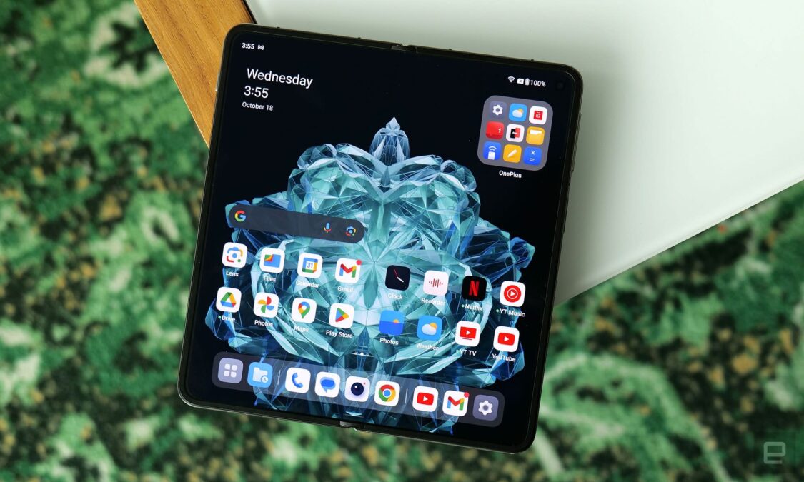 OnePlus Open får sin första uppdatering