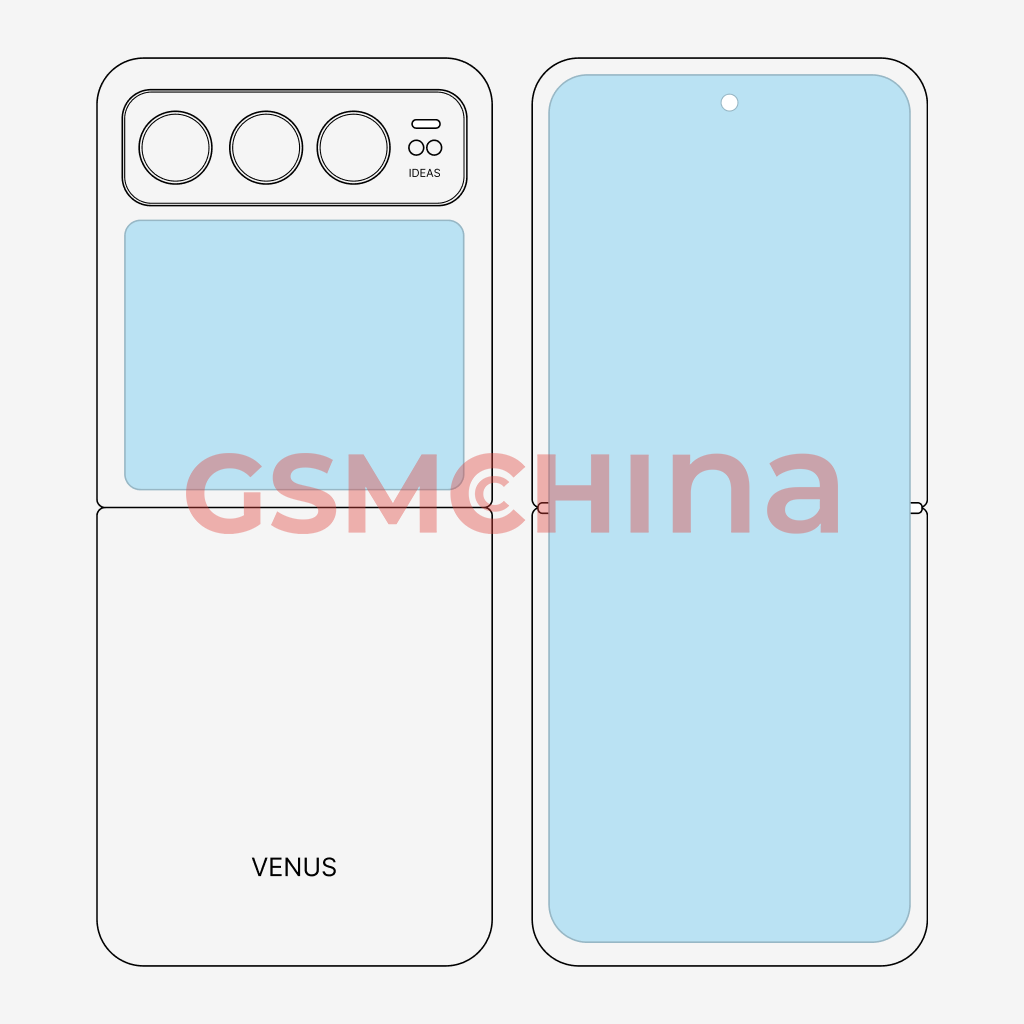 Är det så här Xiaomi Mix Flip kommer se ut?