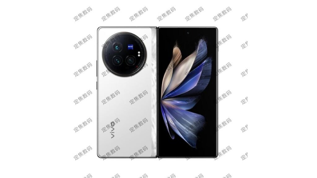 Vivo X Fold 3 series mock render
