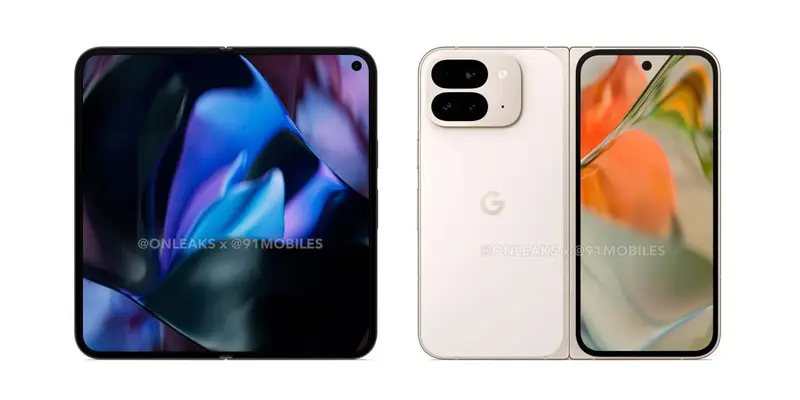 Google Pixel 9 Pro Fold läcker ut på pressbilder 