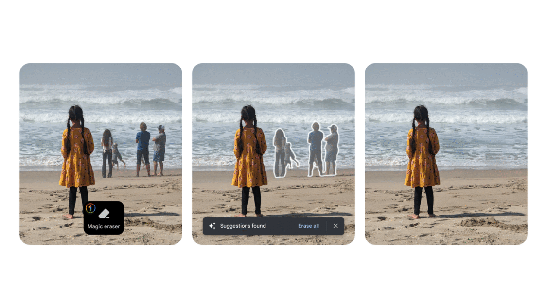 Xperia 1, 5 och 10-serien få tillgång till Magic Eraser