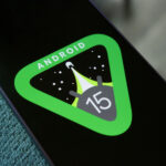 Android 15 Logo On Phone 4
