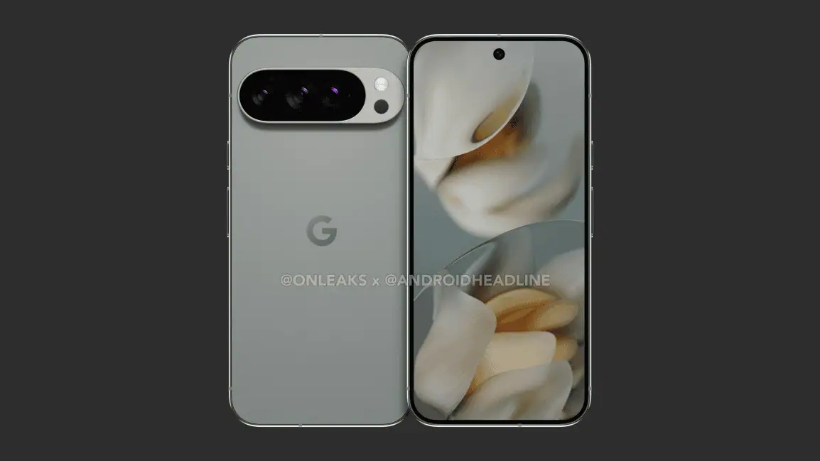 CAD-renderingar på Google Pixel 10, Pixel 10 Pro och Pixel 10 Pro XL