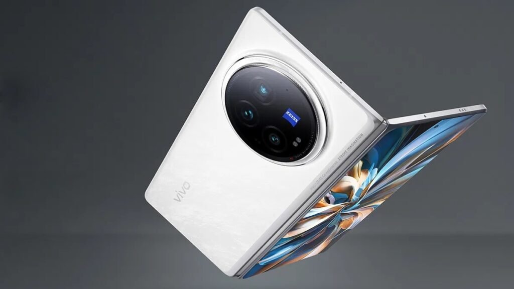 Vivo x fold 3 pro lunar white