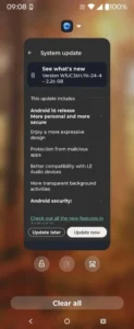 Motorola Razr 2025 Razr 60 Android 16 update