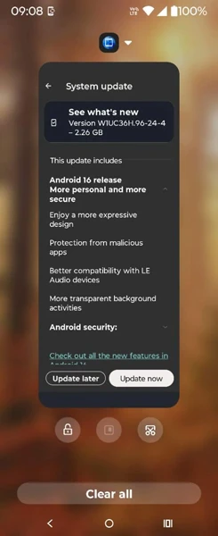 Motorola Razr 2025 Razr 60 Android 16 update
