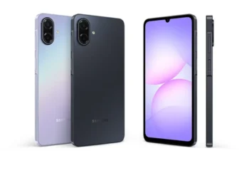 Samsung Galaxy A07 5G listad på Samsungs hemsida