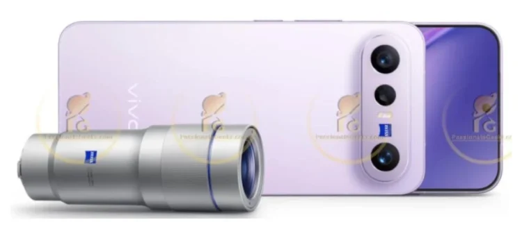Så här ser Vivo X300 FE ut tillsammans med dess zoom-lins
