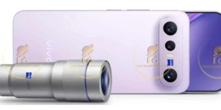 Så här ser Vivo X300 FE ut tillsammans med dess zoom-lins