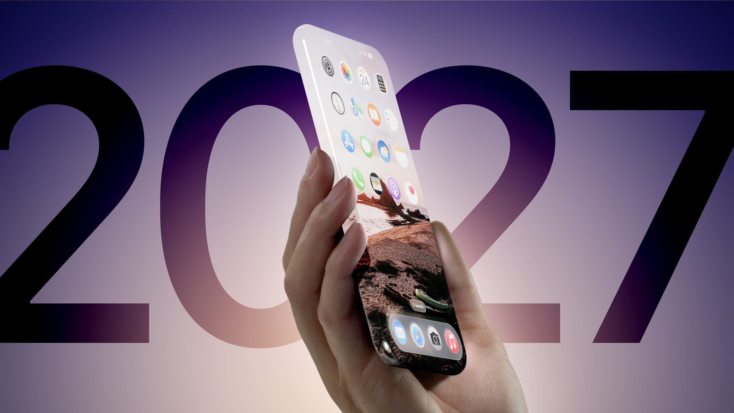 All Screen iPhone 2027 Feature