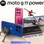Motorola Moto G77 Power kommer 8 juli med massivt batteri