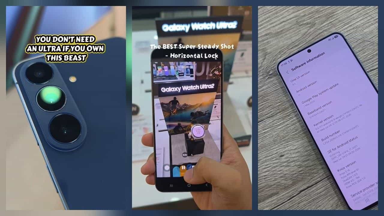 Galaxy s26 fe real life video hands on img