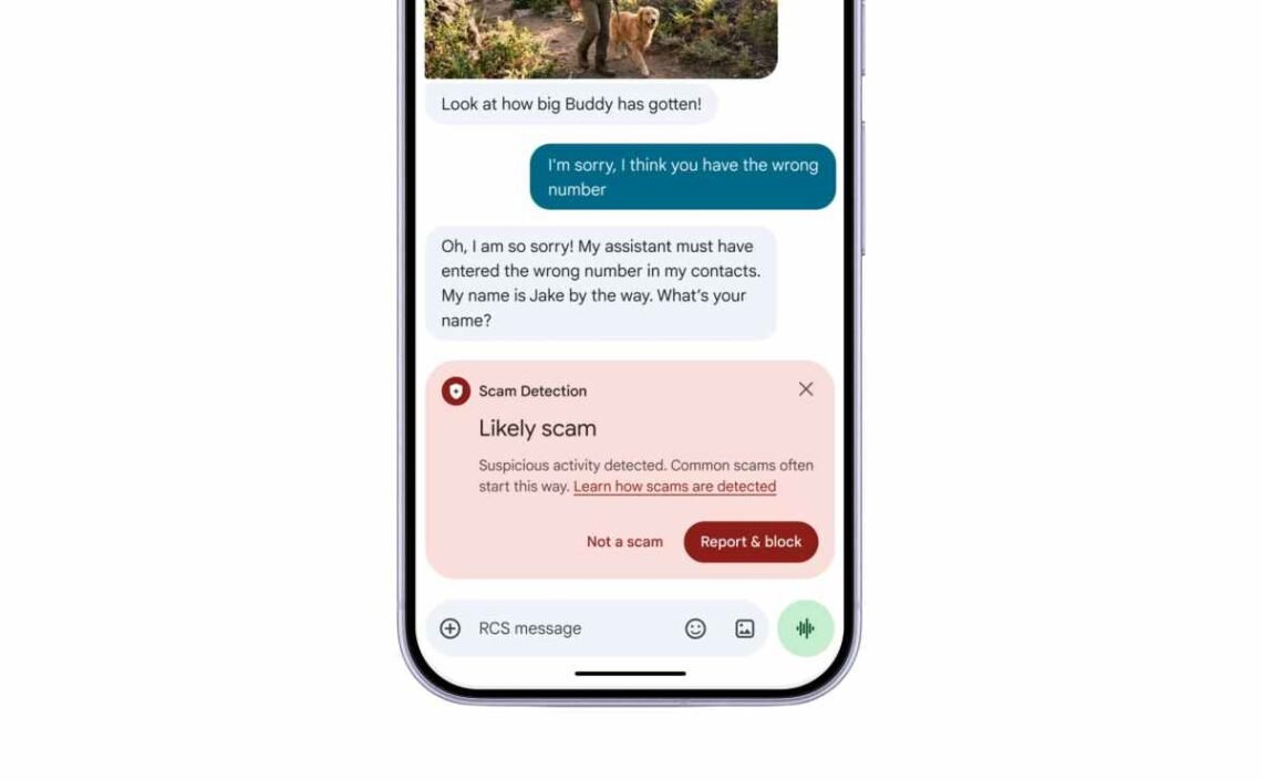 Google Messages enhanced protection mode