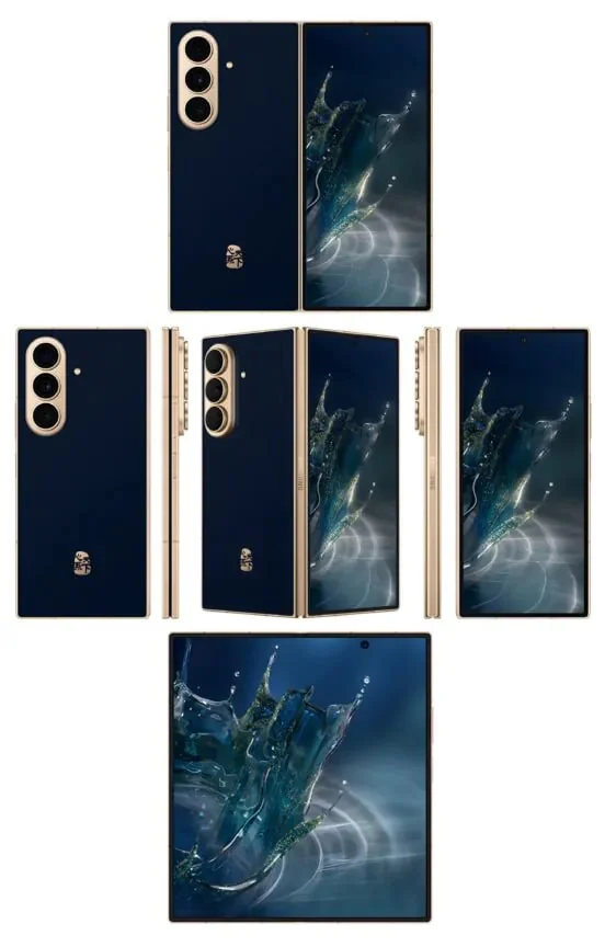 Samsung w27 blue color leak