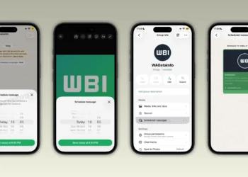 WA SCHEDULED MESSAGES FEATURE IOS